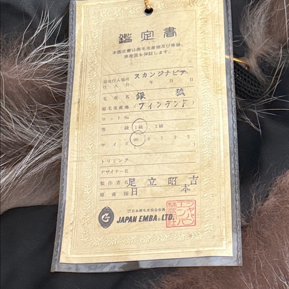 Genuine Fox fur wrap scarf EMBA - Picture 11 of 16